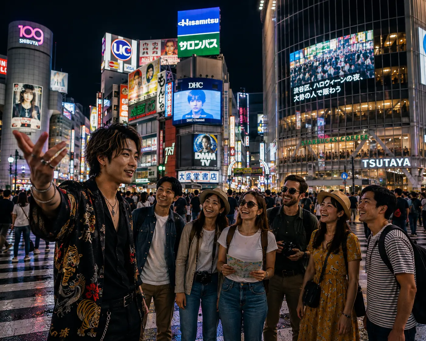 Shibuya walking tour in Tokyo