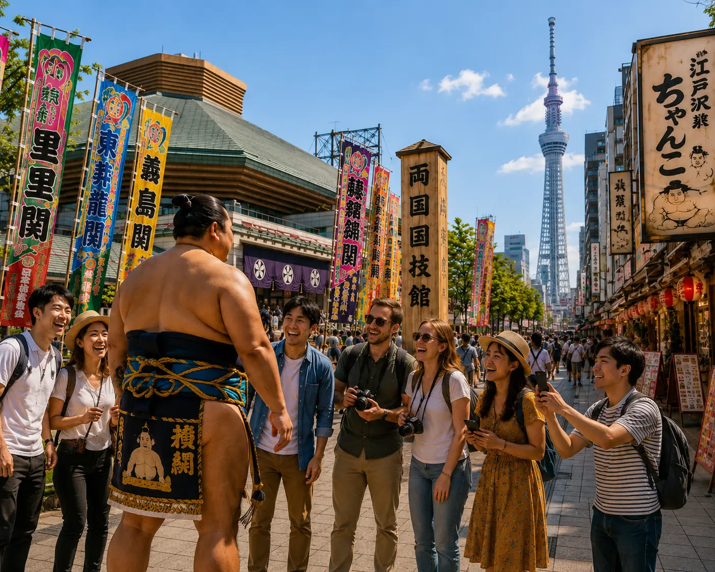 Sumo Beyond the Ring walking tour in Tokyo